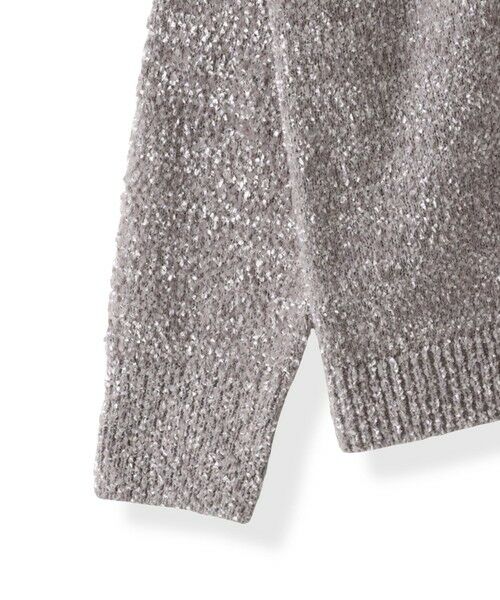 la.f... / ラ・エフ ニット・セーター | ツヤモールVネックニット | 詳細24