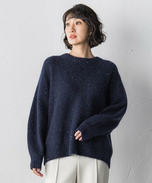 la.f... / ラ・エフ ニット・セーター | モヘヤスパンコールニット | 詳細5