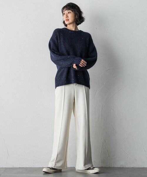 la.f... / ラ・エフ ニット・セーター | モヘヤスパンコールニット | 詳細6