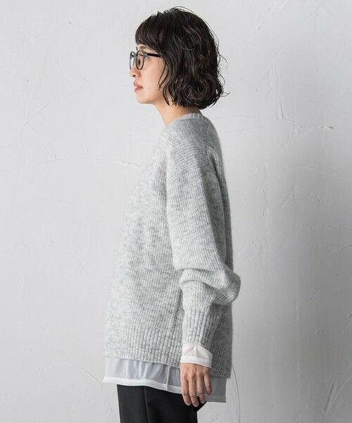 la.f... / ラ・エフ ニット・セーター | モヘヤスパンコールニット | 詳細10