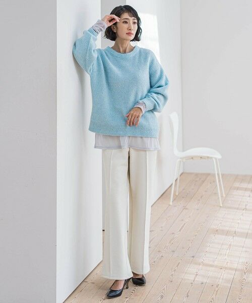 la.f... / ラ・エフ ニット・セーター | モヘヤスパンコールニット | 詳細24