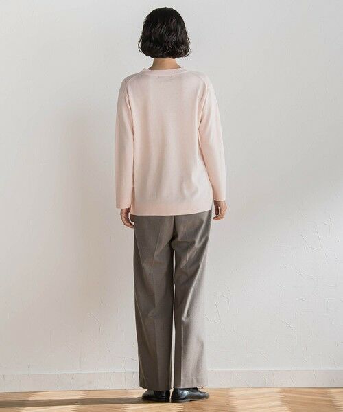 la.f... / ラ・エフ ニット・セーター | ファインウールVネックニット | 詳細7