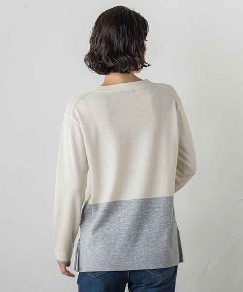 la.f... / ラ・エフ ニット・セーター | ファインウールVネックニット | 詳細14