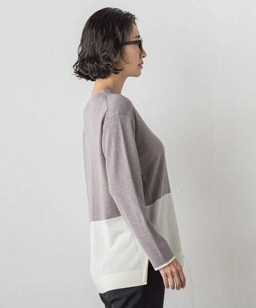 la.f... / ラ・エフ ニット・セーター | ファインウールVネックニット | 詳細19