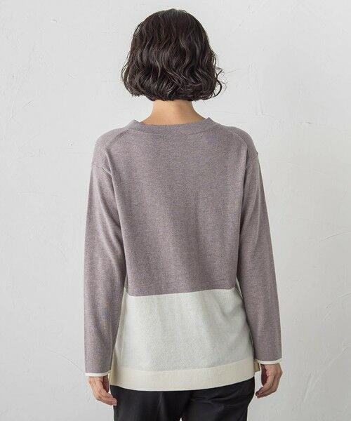 la.f... / ラ・エフ ニット・セーター | ファインウールVネックニット | 詳細20