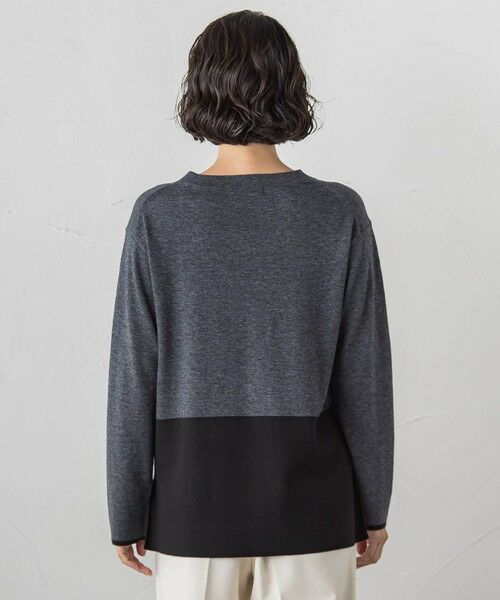 la.f... / ラ・エフ ニット・セーター | ファインウールVネックニット | 詳細25