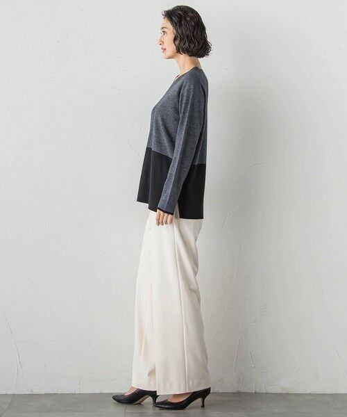 la.f... / ラ・エフ ニット・セーター | ファインウールVネックニット | 詳細27