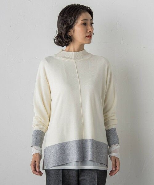 la.f... / ラ・エフ ニット・セーター | ファインウールハイネックニット | 詳細13