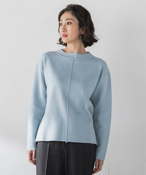 la.f... / ラ・エフ ニット・セーター | ”即着”トーンアップニット | 詳細14