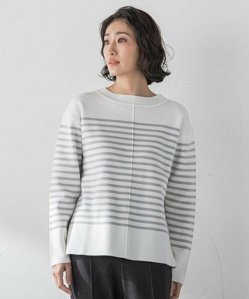 la.f... / ラ・エフ ニット・セーター | ”即着”トーンアップニット | 詳細23