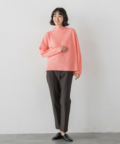 la.f... / ラ・エフ ニット・セーター | ヘリンボーンニット | 詳細2