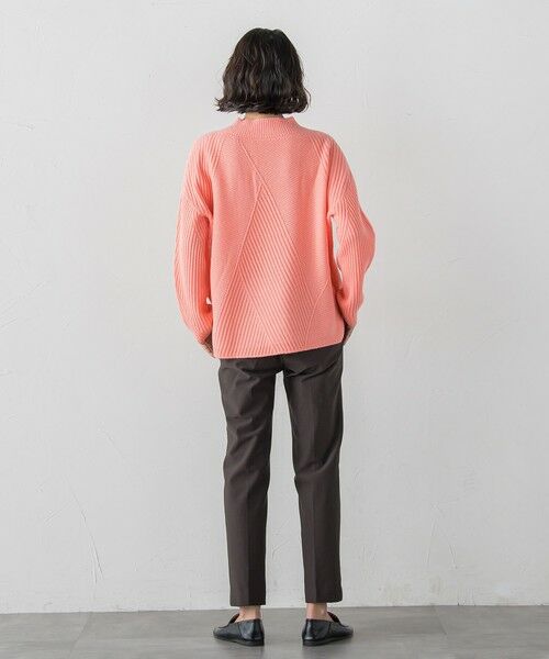 la.f... / ラ・エフ ニット・セーター | ヘリンボーンニット | 詳細3