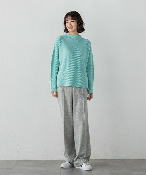 la.f... / ラ・エフ ニット・セーター | ヘリンボーンニット | 詳細22