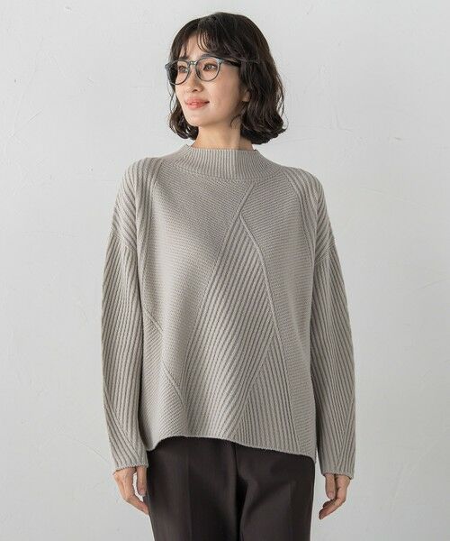 la.f... / ラ・エフ ニット・セーター | ヘリンボーンニット | 詳細29