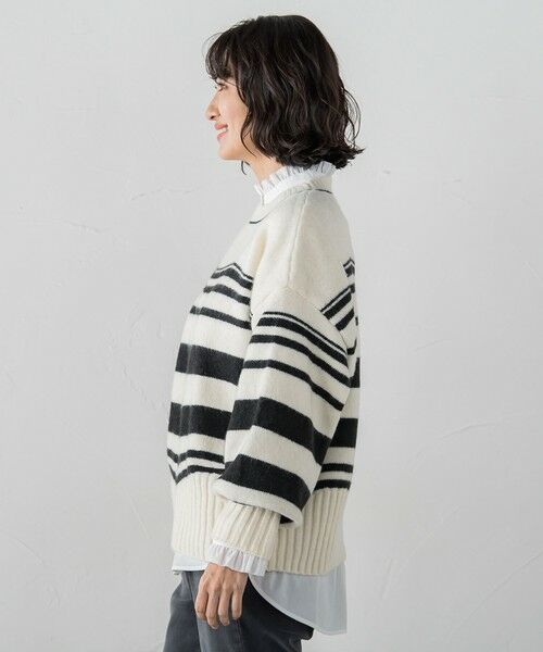 la.f... / ラ・エフ ニット・セーター | 【WEB限定】ランダムボーダーニット | 詳細2