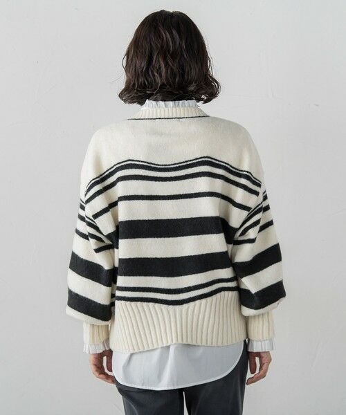 la.f... / ラ・エフ ニット・セーター | 【WEB限定】ランダムボーダーニット | 詳細3