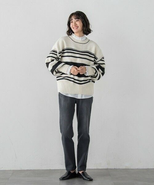 la.f... / ラ・エフ ニット・セーター | 【WEB限定】ランダムボーダーニット | 詳細4