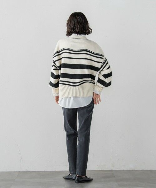 la.f... / ラ・エフ ニット・セーター | 【WEB限定】ランダムボーダーニット | 詳細6
