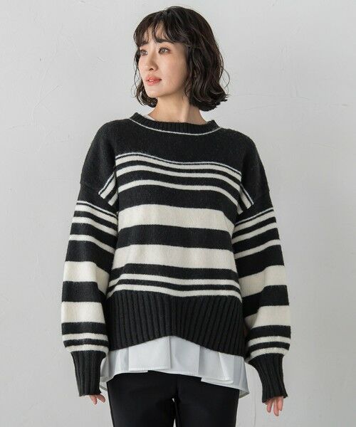 la.f... / ラ・エフ ニット・セーター | 【WEB限定】ランダムボーダーニット | 詳細11