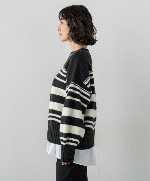 la.f... / ラ・エフ ニット・セーター | 【WEB限定】ランダムボーダーニット | 詳細12