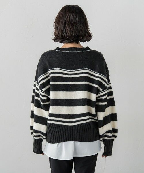 la.f... / ラ・エフ ニット・セーター | 【WEB限定】ランダムボーダーニット | 詳細13
