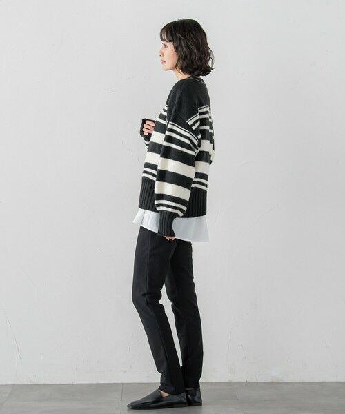 la.f... / ラ・エフ ニット・セーター | 【WEB限定】ランダムボーダーニット | 詳細15