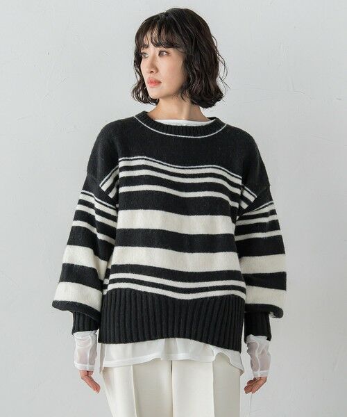la.f... / ラ・エフ ニット・セーター | 【WEB限定】ランダムボーダーニット | 詳細17