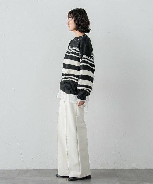 la.f... / ラ・エフ ニット・セーター | 【WEB限定】ランダムボーダーニット | 詳細20