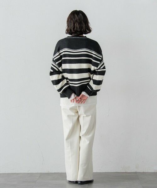 la.f... / ラ・エフ ニット・セーター | 【WEB限定】ランダムボーダーニット | 詳細21