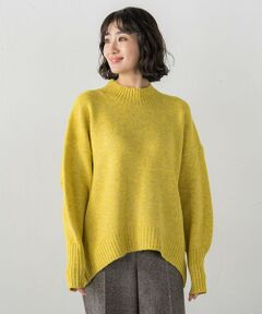 la.f... / ラ・エフ ニット・セーター | 【WEB限定】ヤクライクモックネックニット