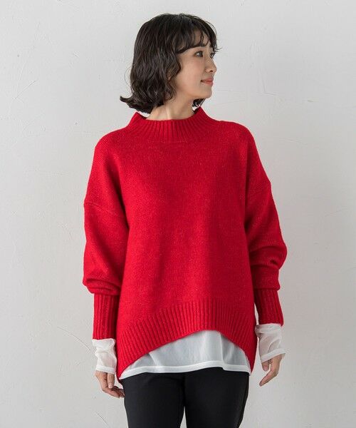 la.f... / ラ・エフ ニット・セーター | 【WEB限定】ヤクライクモックネックニット | 詳細1