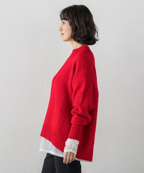 la.f... / ラ・エフ ニット・セーター | 【WEB限定】ヤクライクモックネックニット | 詳細2