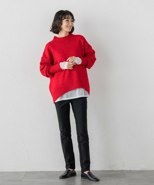 la.f... / ラ・エフ ニット・セーター | 【WEB限定】ヤクライクモックネックニット | 詳細4