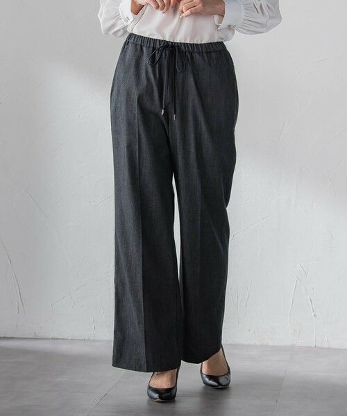 la.f... / ラ・エフ デニムパンツ | セルロースデニムワイドパンツ | 詳細5