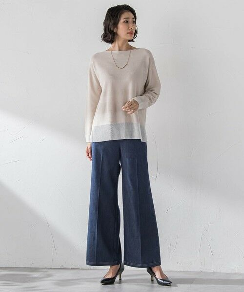 la.f... / ラ・エフ デニムパンツ | セルロースデニムワイドパンツ | 詳細28