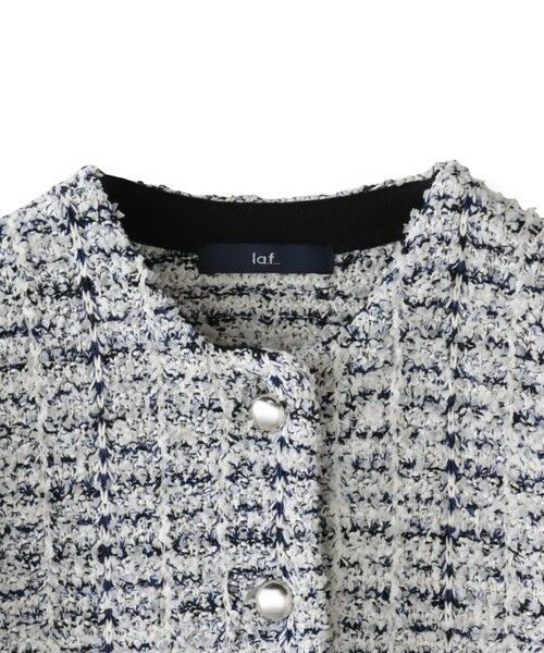 la.f... / ラ・エフ カーディガン・ボレロ | ツイードカーディガン | 詳細28