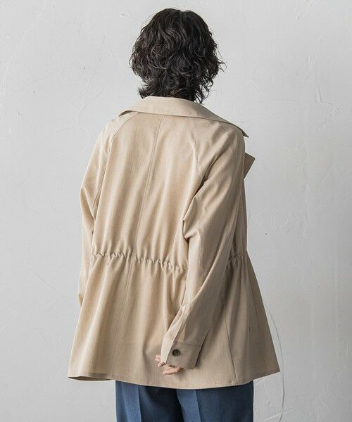 la.f... / ラ・エフ テーラードジャケット | シャンブレーショートトレンチ | 詳細17