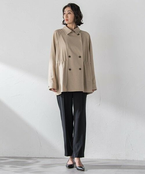 la.f... / ラ・エフ テーラードジャケット | シャンブレーショートトレンチ | 詳細25