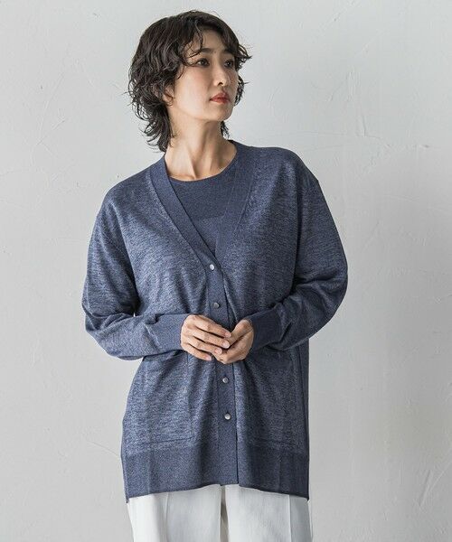 la.f... / ラ・エフ ニット・セーター | ギャラクシーニットカーディガン | 詳細1