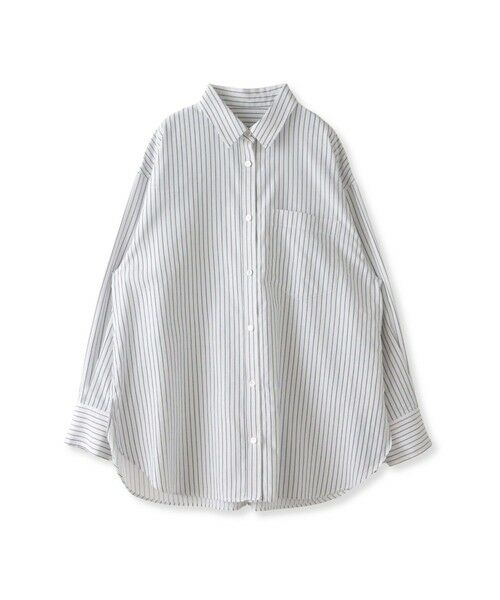 la.f... / ラ・エフ シャツ・ブラウス | ドビーストライプシャツ | 詳細14