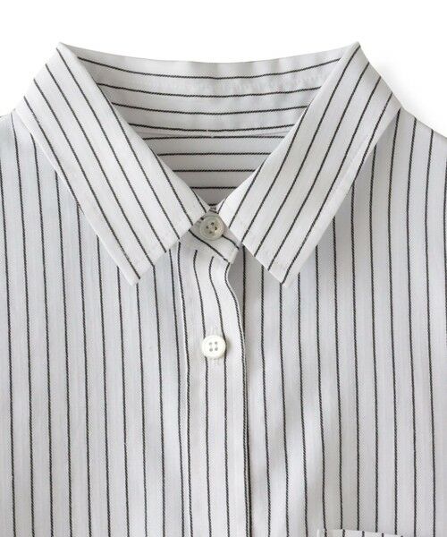 la.f... / ラ・エフ シャツ・ブラウス | ドビーストライプシャツ | 詳細15