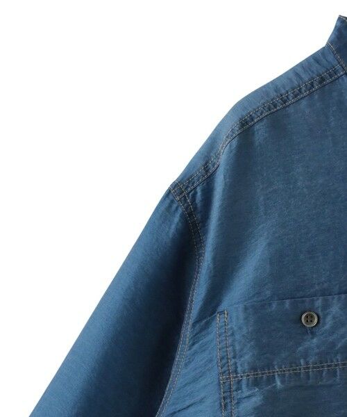 la.f... / ラ・エフ シャツ・ブラウス | シアーデニムシャツ | 詳細9