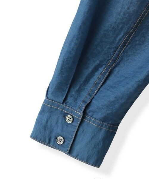 la.f... / ラ・エフ シャツ・ブラウス | シアーデニムシャツ | 詳細14