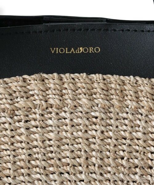 la.f... / ラ・エフ その他小物 | 【VIOLAd'ORO】レザーハンドルかごバッグ | 詳細2