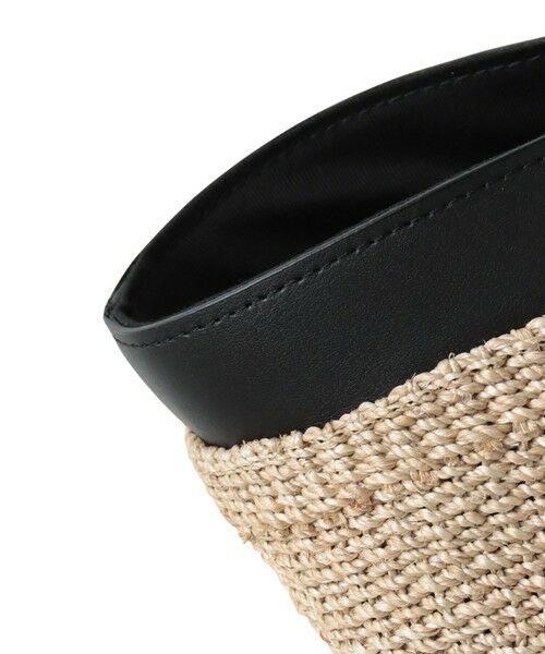 la.f... / ラ・エフ その他小物 | 【VIOLAd'ORO】レザーハンドルかごバッグ | 詳細4