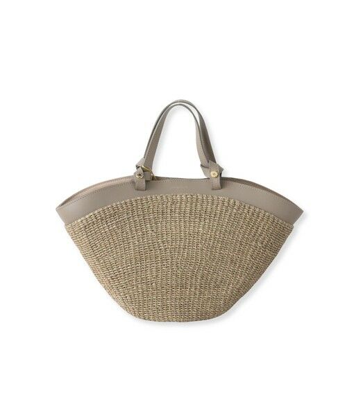 la.f... / ラ・エフ その他小物 | 【VIOLAd'ORO】レザーハンドルかごバッグ（ベージュ）