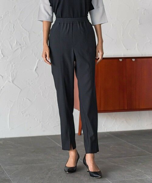 la.f... / ラ・エフ デニムパンツ | 【WEB限定】マルーデデニムテーパードパンツ（ブラック）