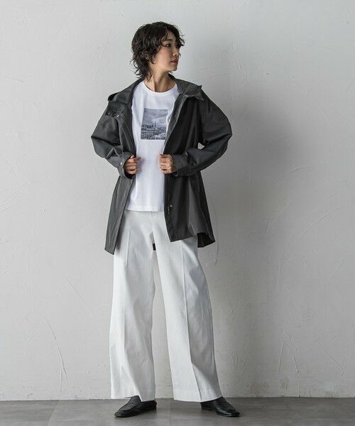 la.f... / ラ・エフ その他パンツ | 【WEB限定/+5cm丈長め】シェルタリングワイドパンツ | 詳細11