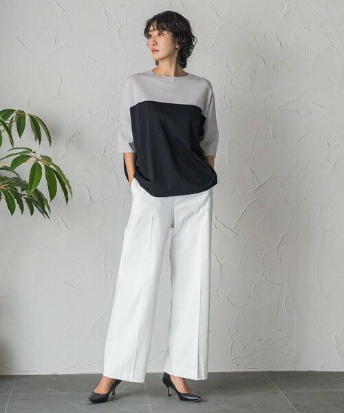 la.f... / ラ・エフ その他パンツ | 【WEB限定/+5cm丈長め】【極・名品パンツ】シェルタリングワイドパンツ | 詳細25