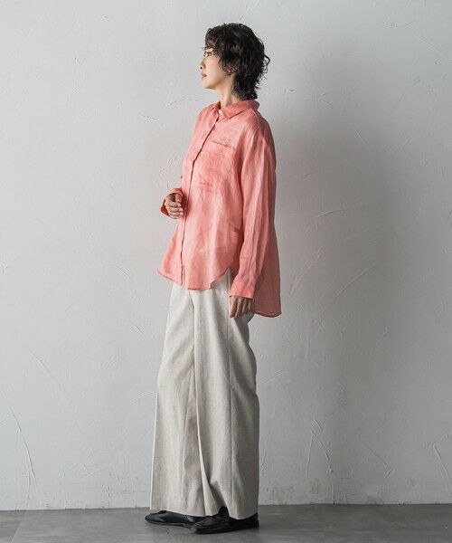 la.f... / ラ・エフ その他パンツ | 【WEB限定/+5cm丈長め】シェルタリングワイドパンツ | 詳細30